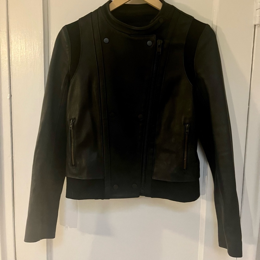 ALC Wool and Leather Jacket Sz 4